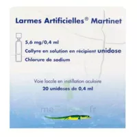 Larmes Artificielles Martinet 5,6 Mg/0,4 Ml, Collyre En Solution En Récipient Unidose à Courbevoie